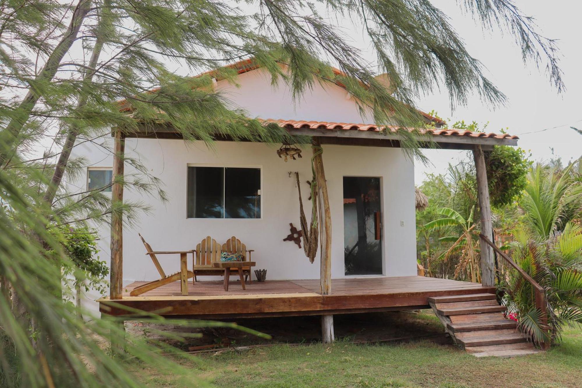 Pousada Delta Chales Tutoia Bagian luar foto